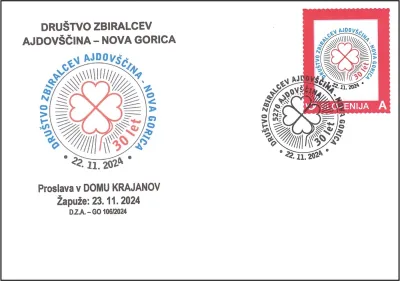 30 LET DRUŠTVO ZBIRALCEV AJDOVŠČINA - NOVA GORICA