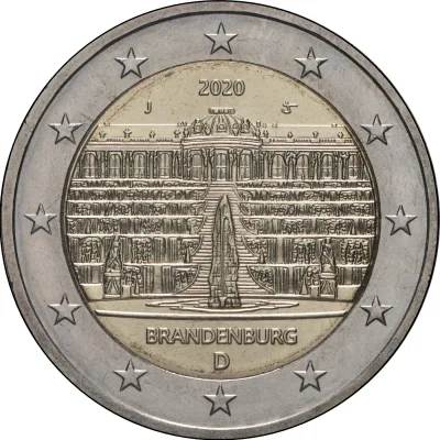BRANDENBURG - PALAČA SANSSOUCI V POTSDAMU