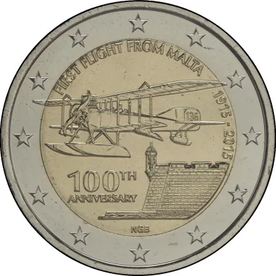PRVI POLET Z MALTE