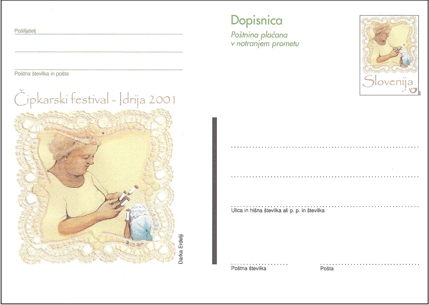 ČIPKARSKI FESTIVAL IDRIJA 2001