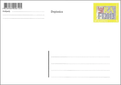 FIMERA - FILATELISTIČNA MEDDRUŠTVENA RAZSTAVA 2013
