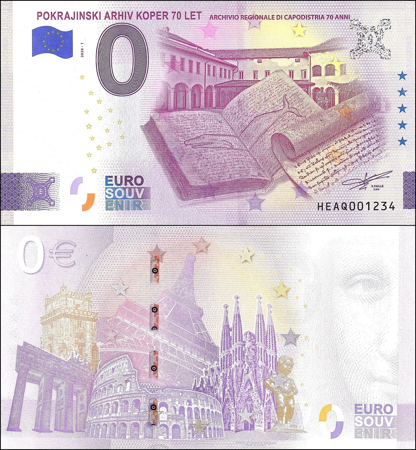 POKRAJINSKI ARHIV KOPER 70 LET