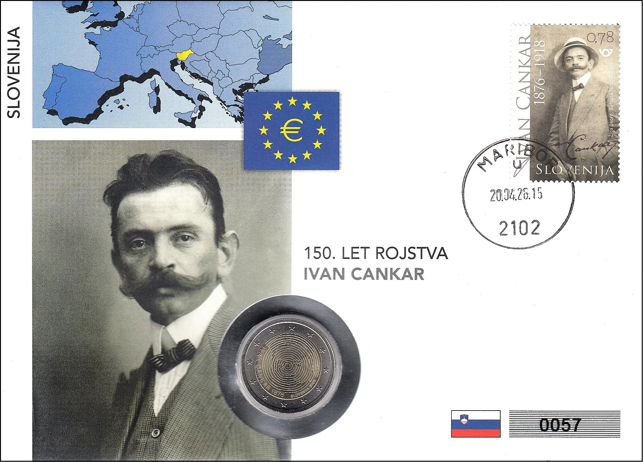 150. LET ROJSTVA IVANA CANKARJA