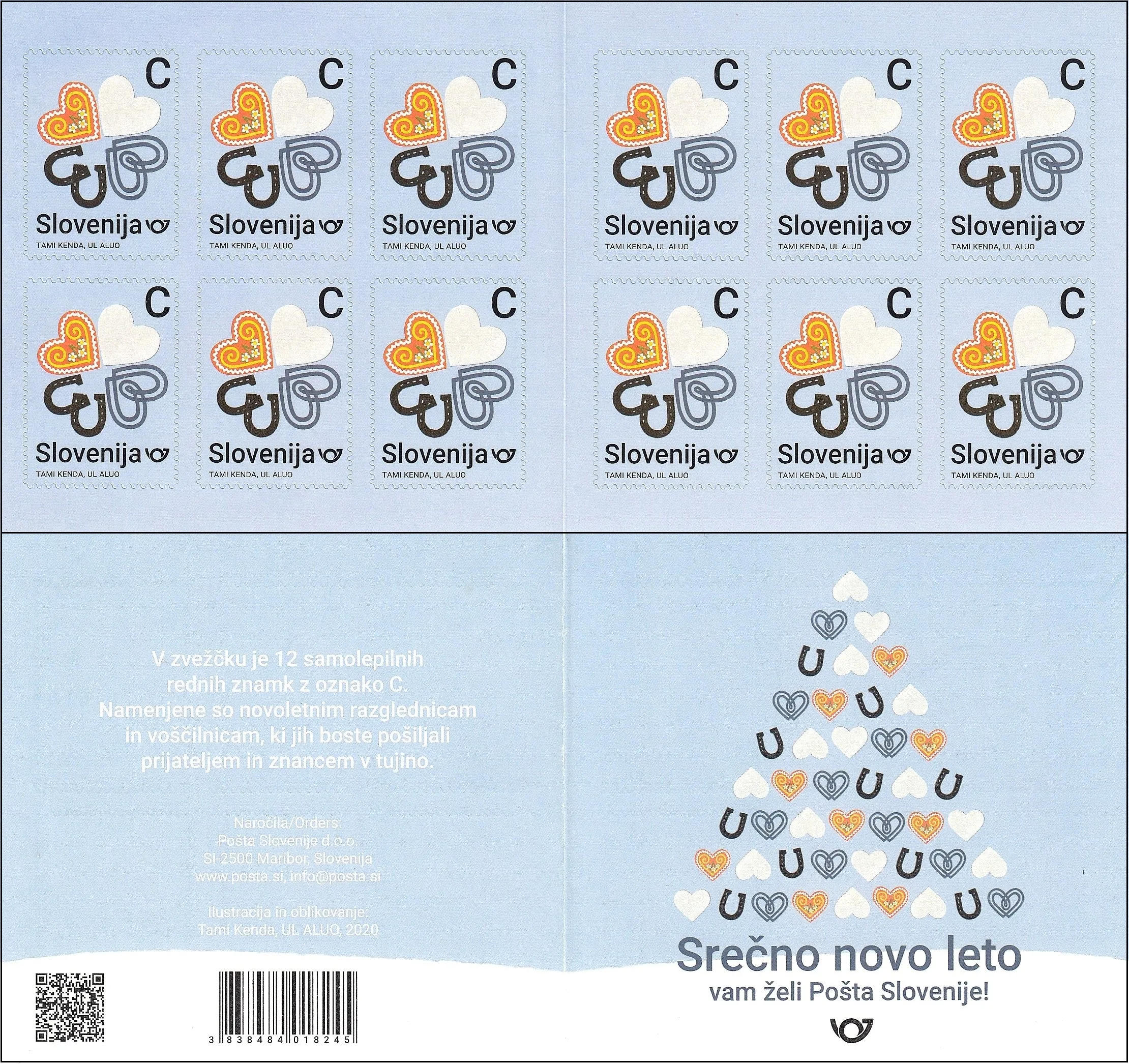 2020 - DETELJICA NOVOLETNE SREČE - C