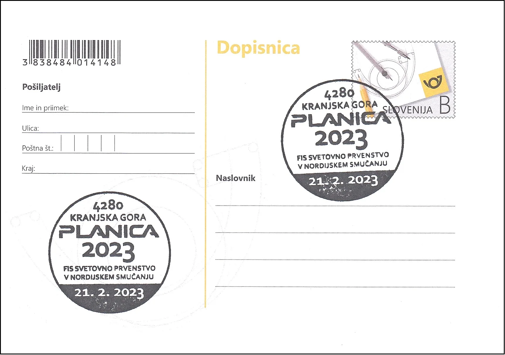 PLANICA 2023 - 43. FIS SVETOVNO PRVENSTVO V NORDIJSKEM SMUČANJU
