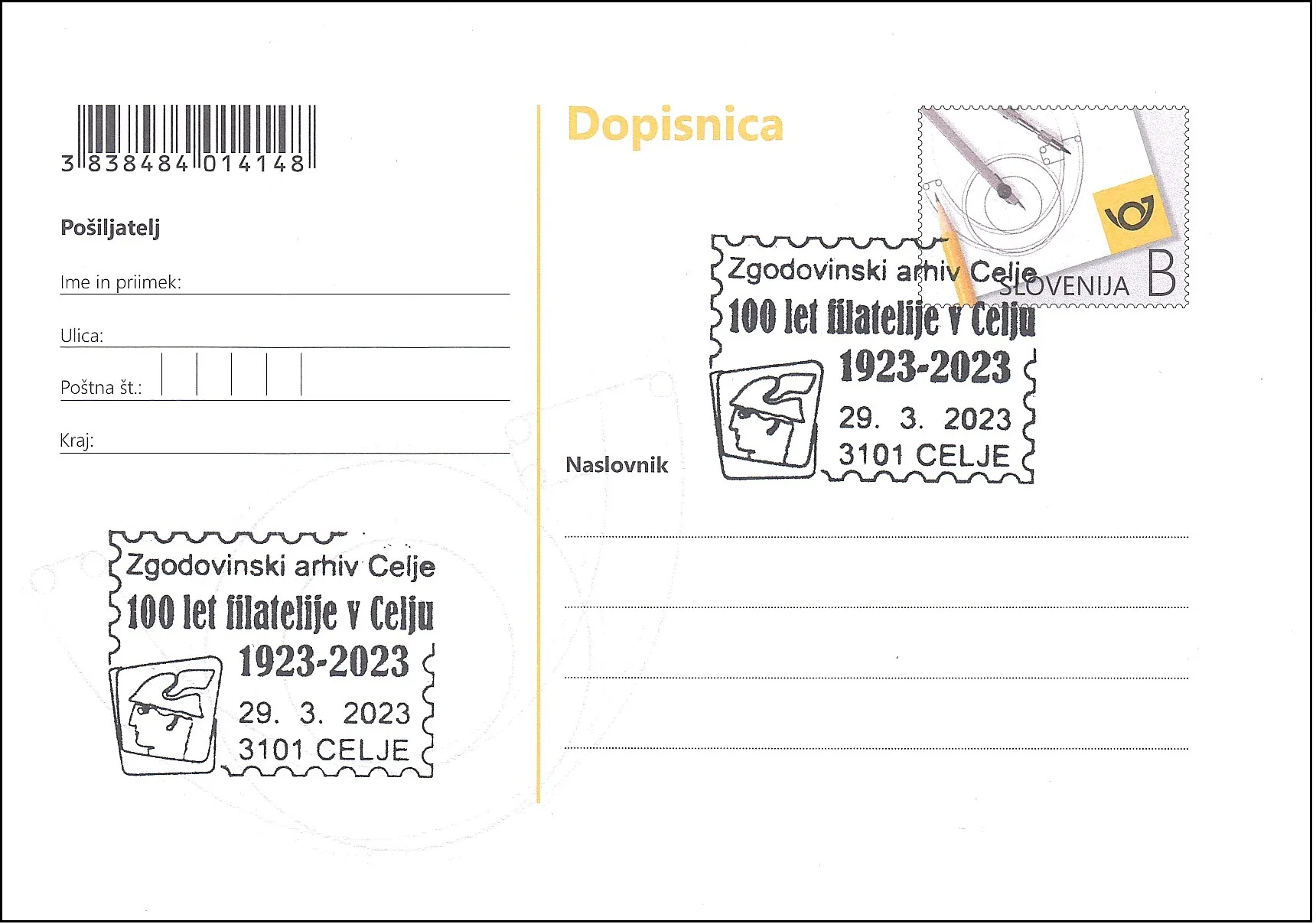 100 LET FILATELIJE V CELJU 1923 - 2023