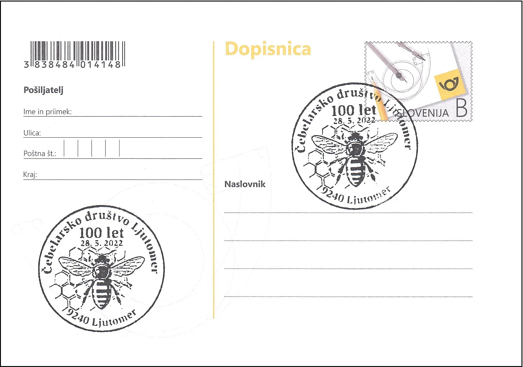 100 LET ČEBELARSKEGA DRUŠTVA LJUTOMER