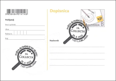 POŠTA SLOVENIJE NA SEJMU COLLECTA 2022