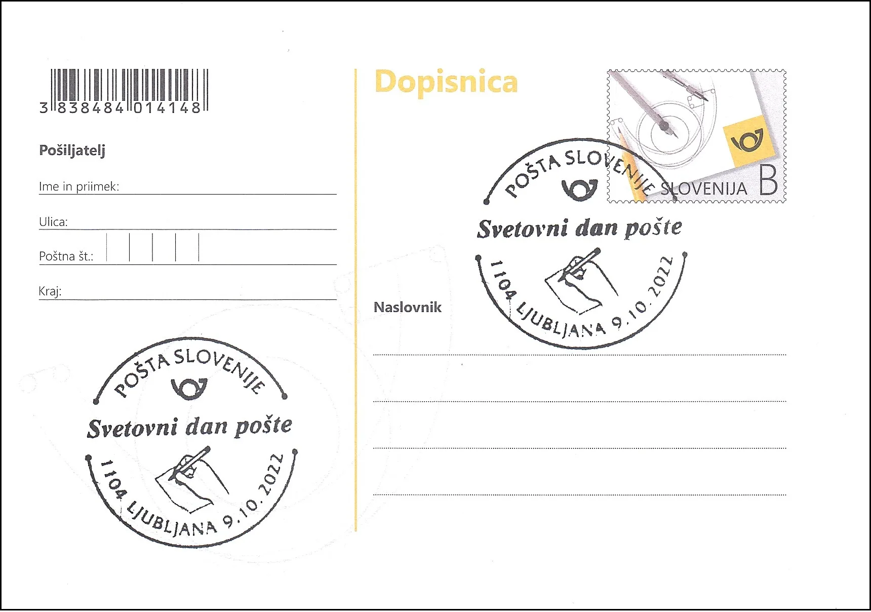 SVETOVNI DAN POŠTE