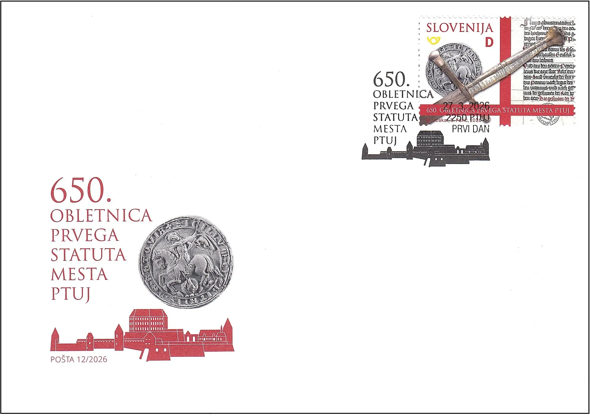 650. OBLETNICA PRVEGA STATUTA MESTA PTUJ