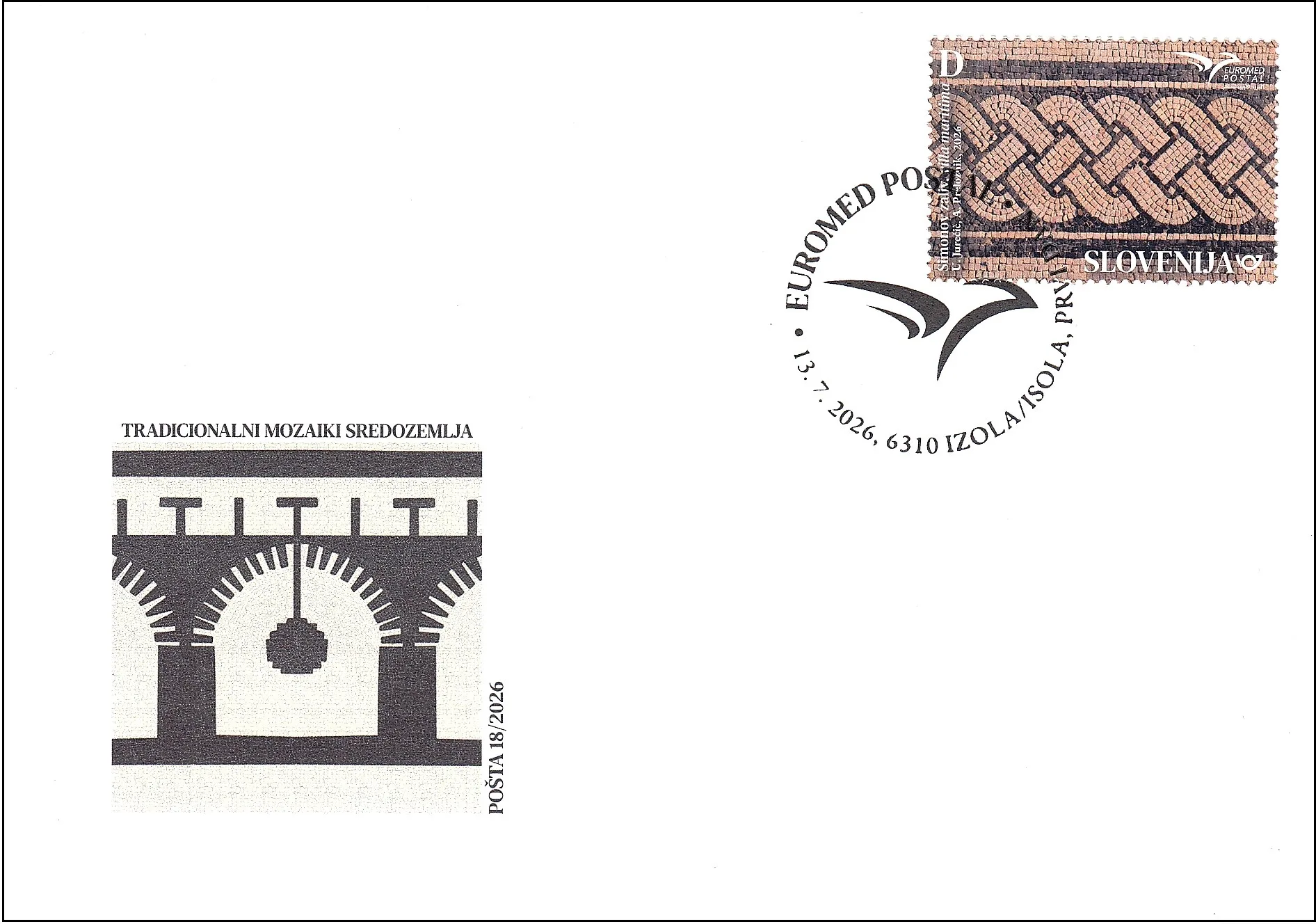 EUROMED POSTAL - TRADICIONALNI MOZAIKI SREDOZEMLJA