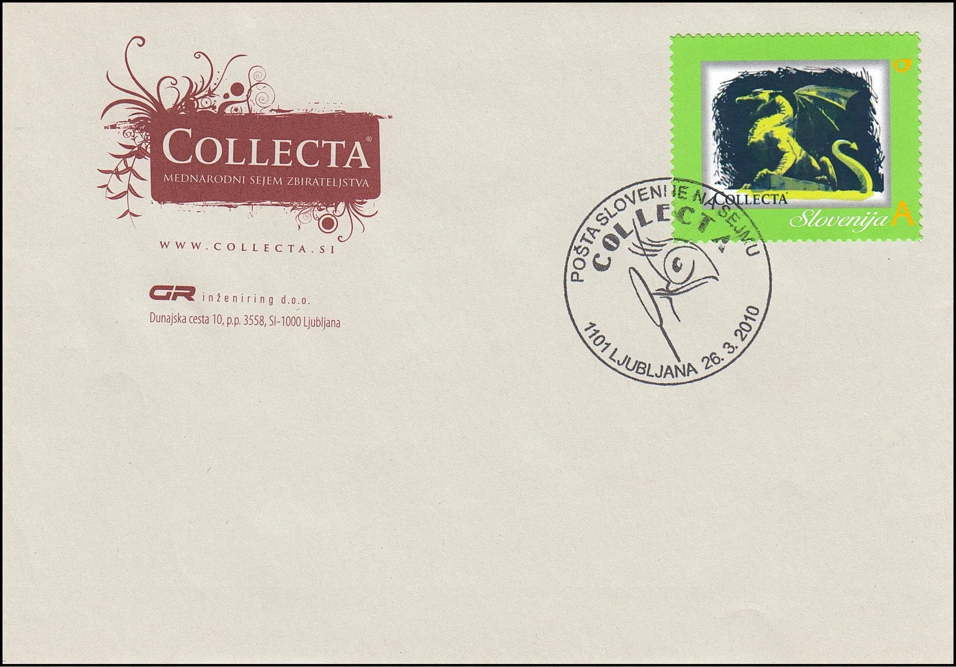 POŠTA SLOVENIJE NA SEJMU COLLECTA 2010