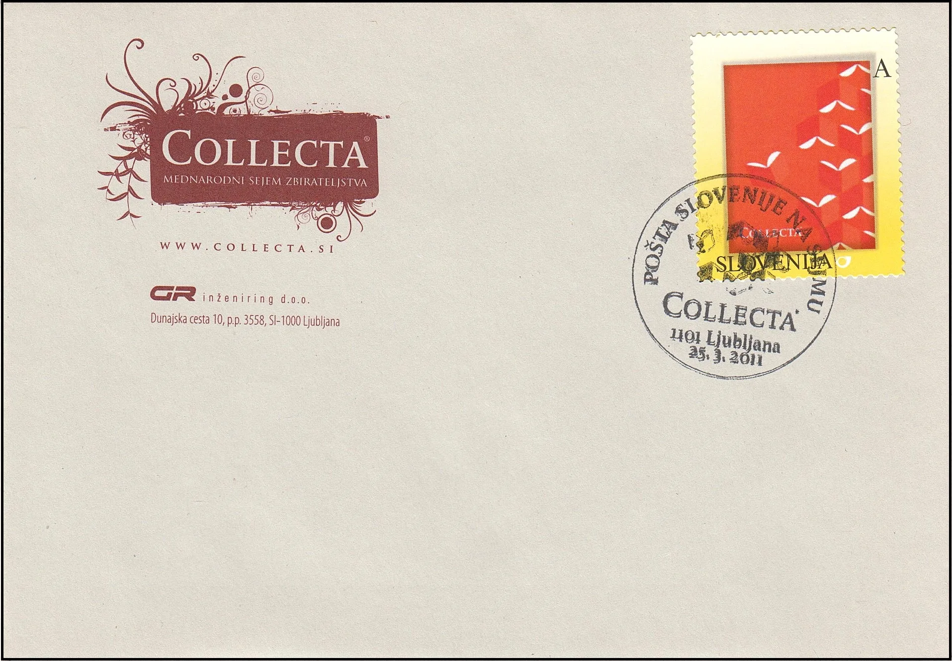 POŠTA SLOVENIJE NA SEJMU COLLECTA 2011