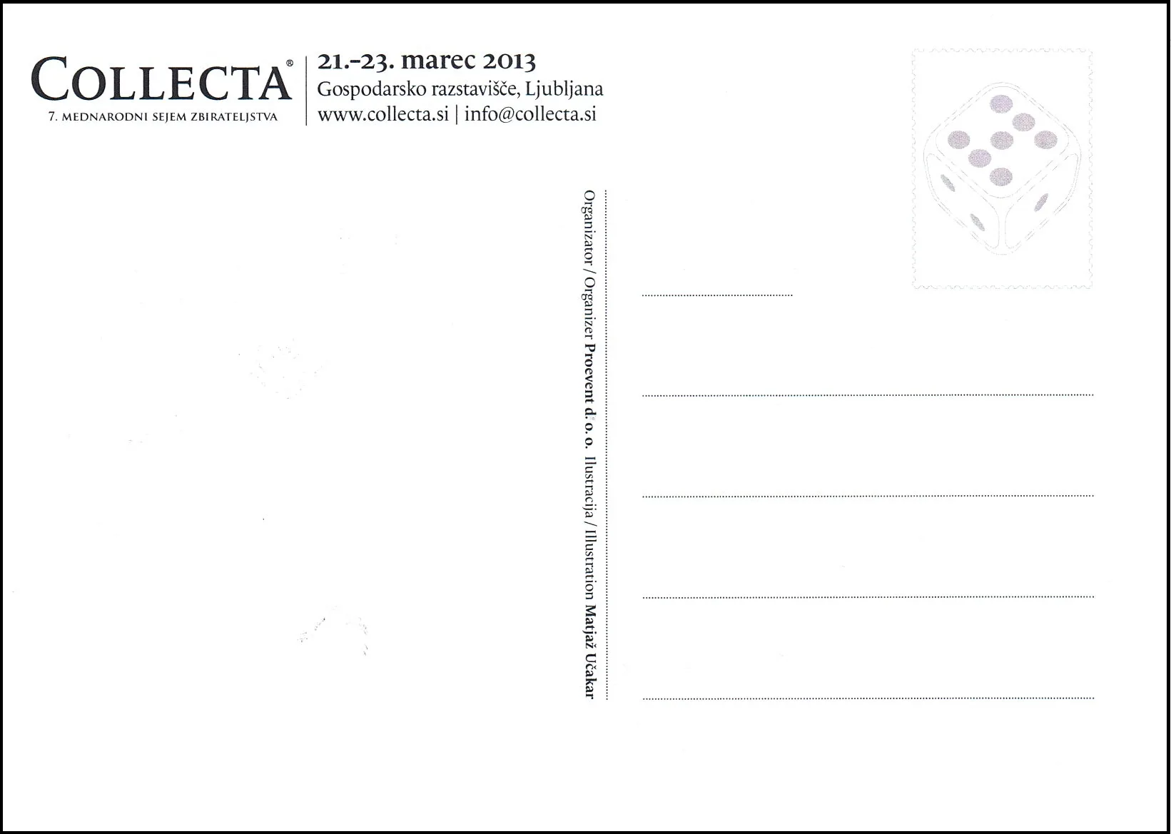 POŠTA SLOVENIJE NA SEJMU COLLECTA 2013