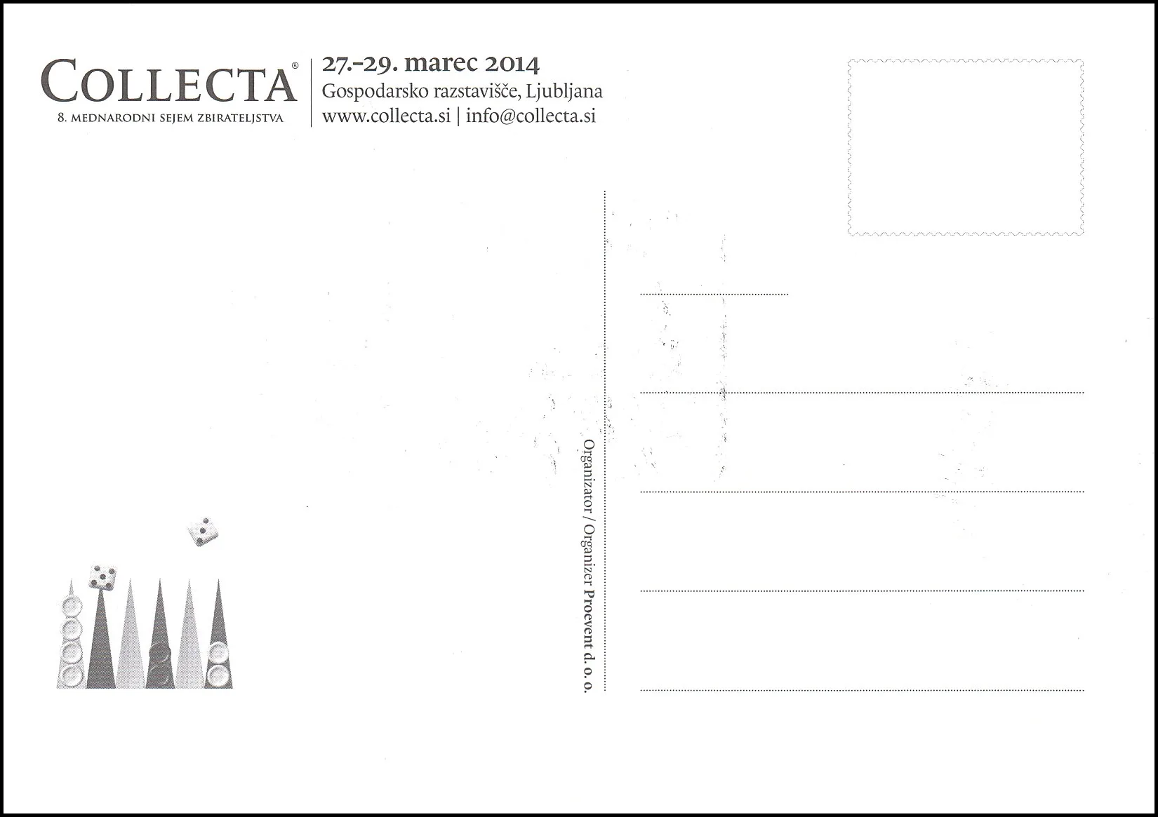 POŠTA SLOVENIJE NA SEJMU COLLECTA 2014
