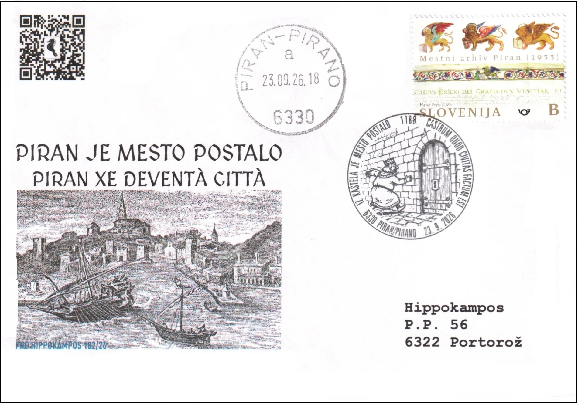 1186 - IZ KAŠTELA JE MESTO POSTALO